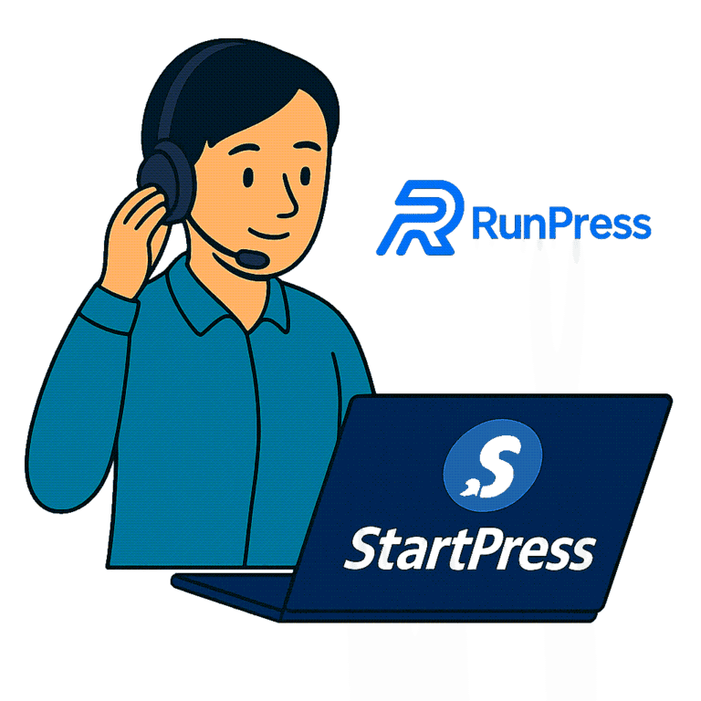 Comparaison des offres StartPress et Kinsta pour entreprises